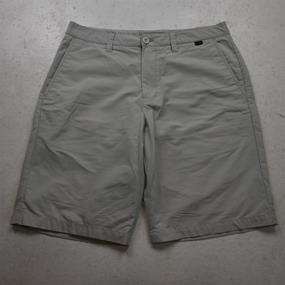 Travis Mathew 32x10" Light Blue Gray Performance Golf Mens Shorts